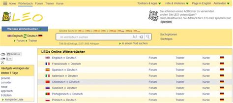 leo.org englisch deutsch